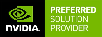 Nvidia preferred solution provider logo.