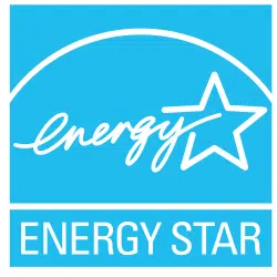 Energy star logo on a blue background featuring ace computers.