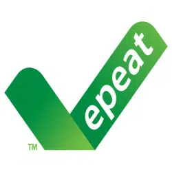 A green check mark with the word epeat featured on the vs-u660i model in Ace Computers' Vision Series.