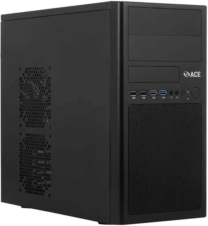 Sage pc case in black approved by Department of Air Force.