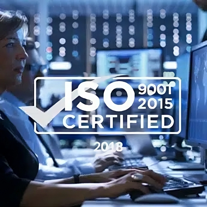 ISO 9001 - 2015 certified office IT solutions provider.