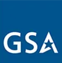Logo of the General Services Administration (GSA) featuring a white star on a blue background with "GSA Contract" in white letters.